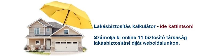 Lakásbiztosítás kalkulátor online
