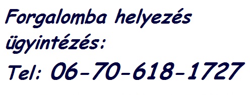 forgalomba helyezes informaciok